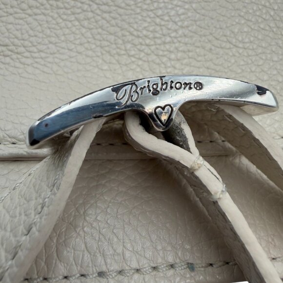 Brighton Leather Organizer Crossbody Bag – Ivory - Picture 13 of 14